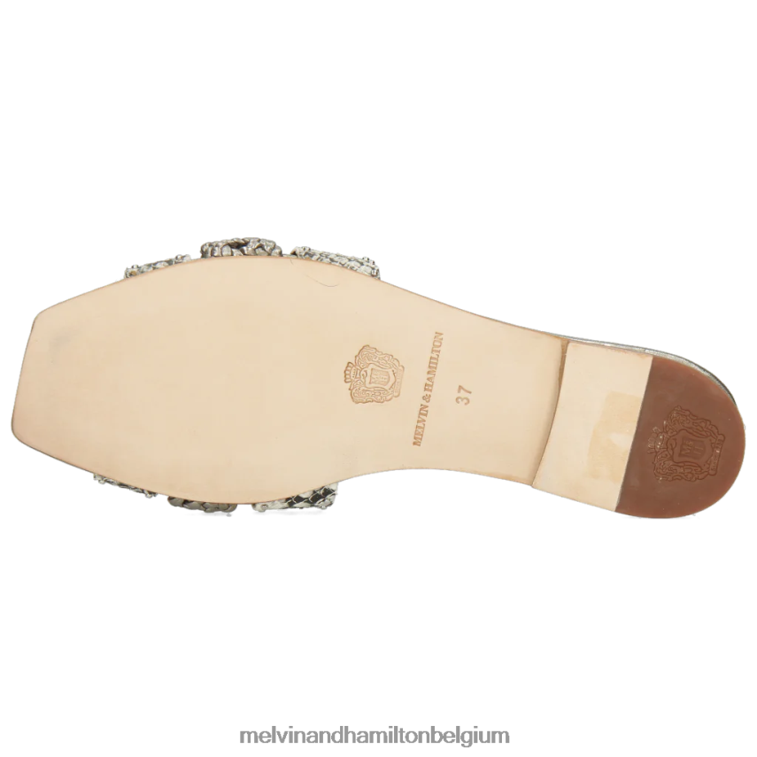 Melvin & Hamilton muilezels grijs vrouwen sandrine 2 V488DN1737