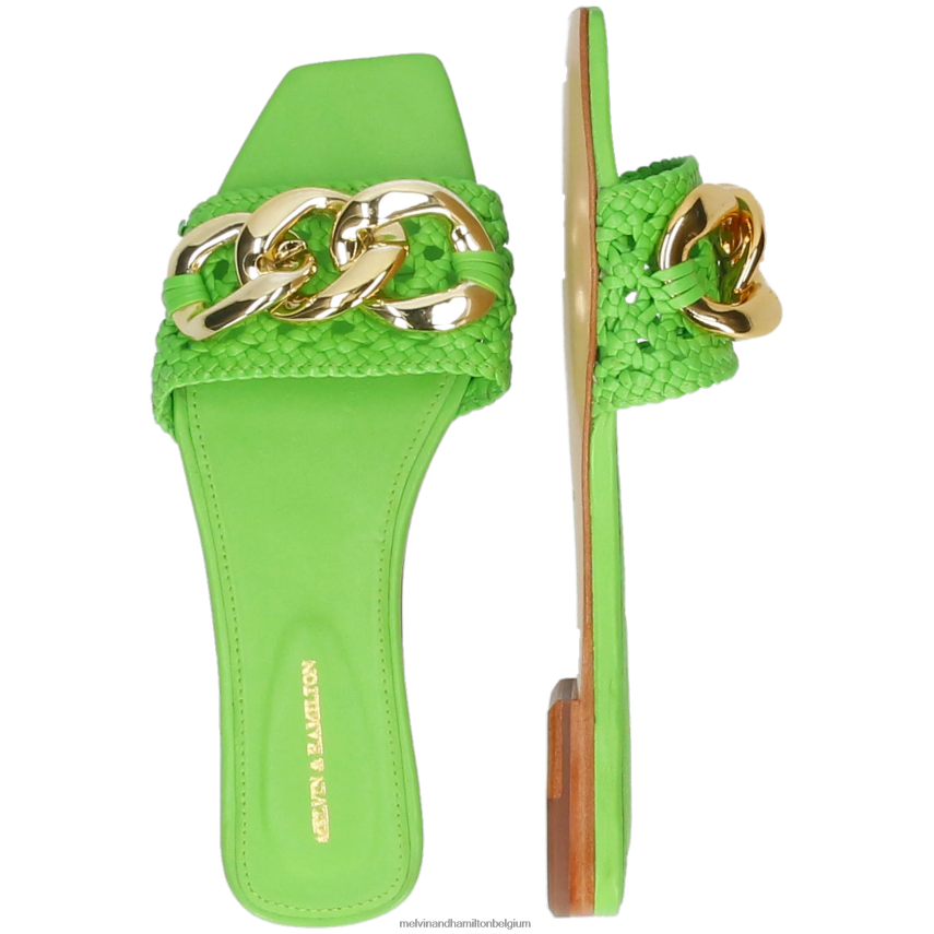 Melvin & Hamilton muilezels groente vrouwen Brooke 12 V488DN1612