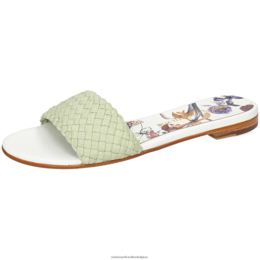 Melvin & Hamilton muilezels groente vrouwen Hanna 26 V488DN1676