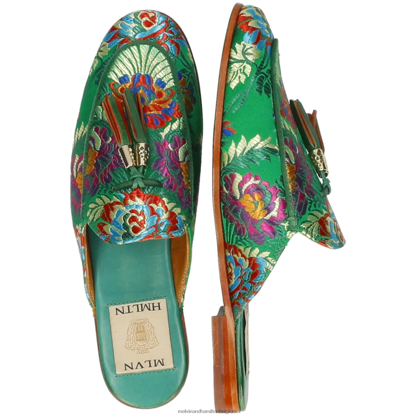 Melvin & Hamilton muilezels groente vrouwen Scarlett 2 V488DN1626