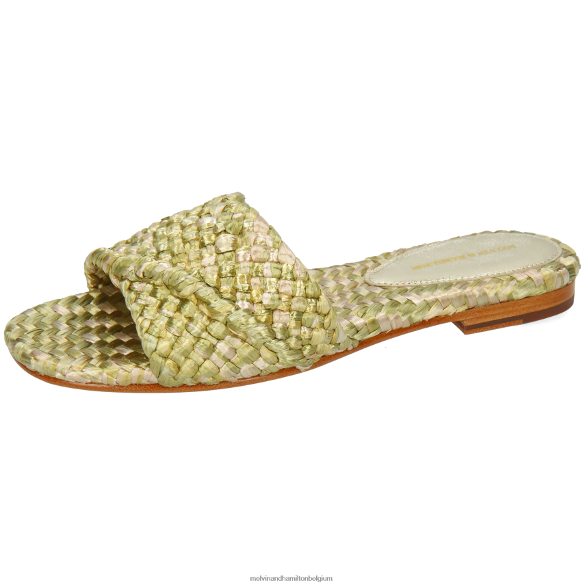 Melvin & Hamilton muilezels khaki vrouwen Elodie 53 V488DN1572