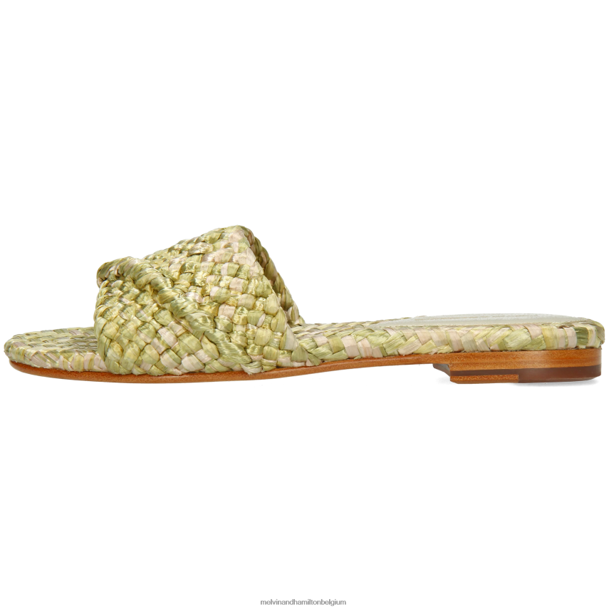 Melvin & Hamilton muilezels khaki vrouwen Elodie 53 V488DN1572