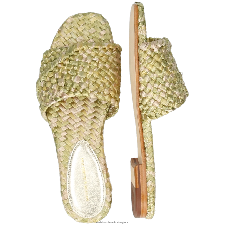 Melvin & Hamilton muilezels khaki vrouwen Elodie 53 V488DN1572