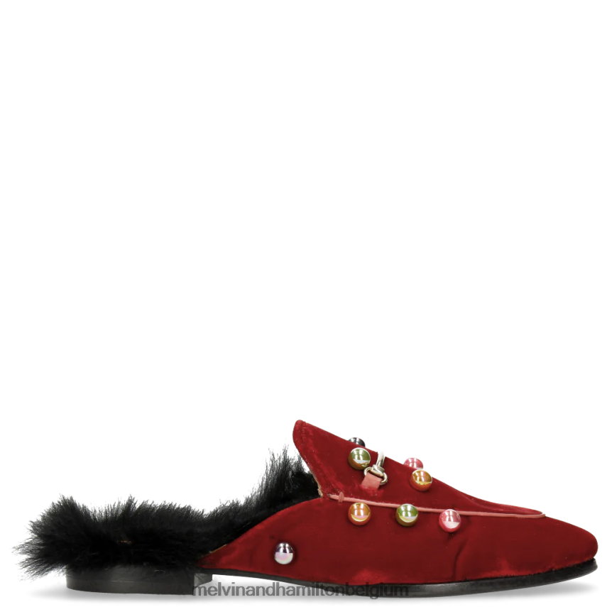 Melvin & Hamilton muilezels rood vrouwen Scarlett 4 V488DN1751