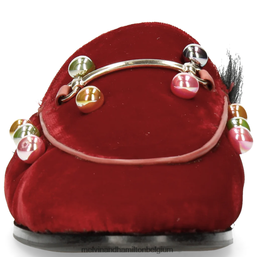 Melvin & Hamilton muilezels rood vrouwen Scarlett 4 V488DN1751