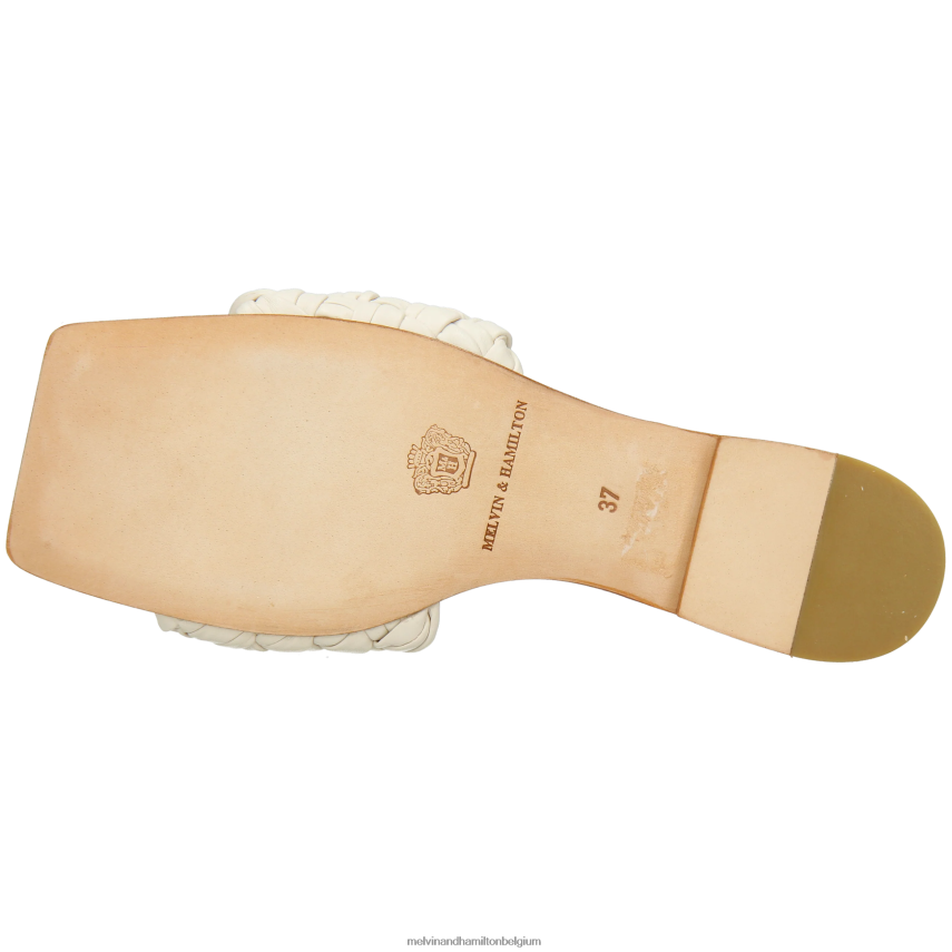 Melvin & Hamilton muilezels wit vrouwen Eglantine 1 V488DN1533