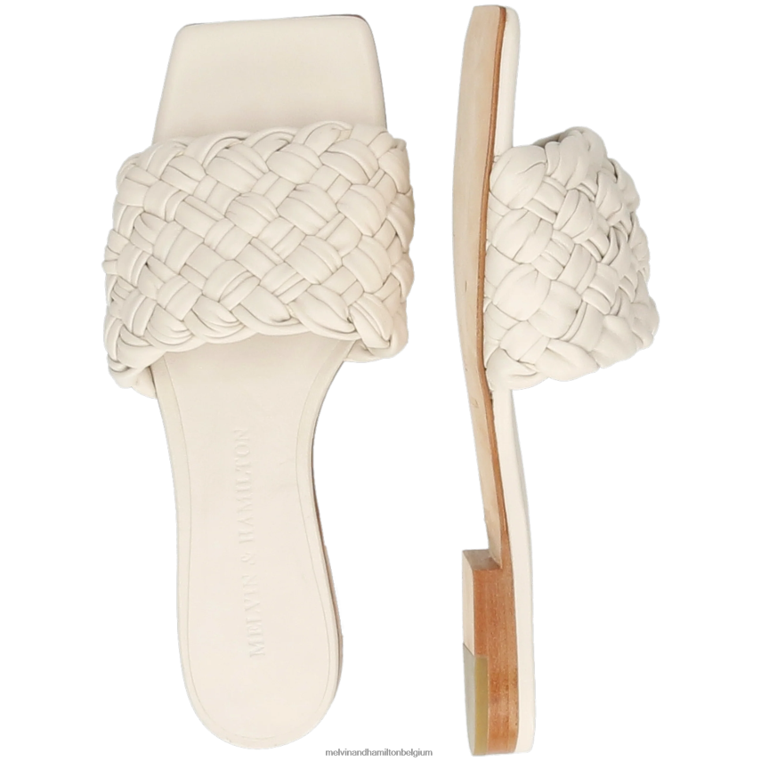 Melvin & Hamilton muilezels wit vrouwen Eglantine 1 V488DN1533