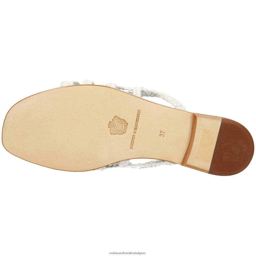 Melvin & Hamilton muilezels wit vrouwen Elodie 64 V488DN1555