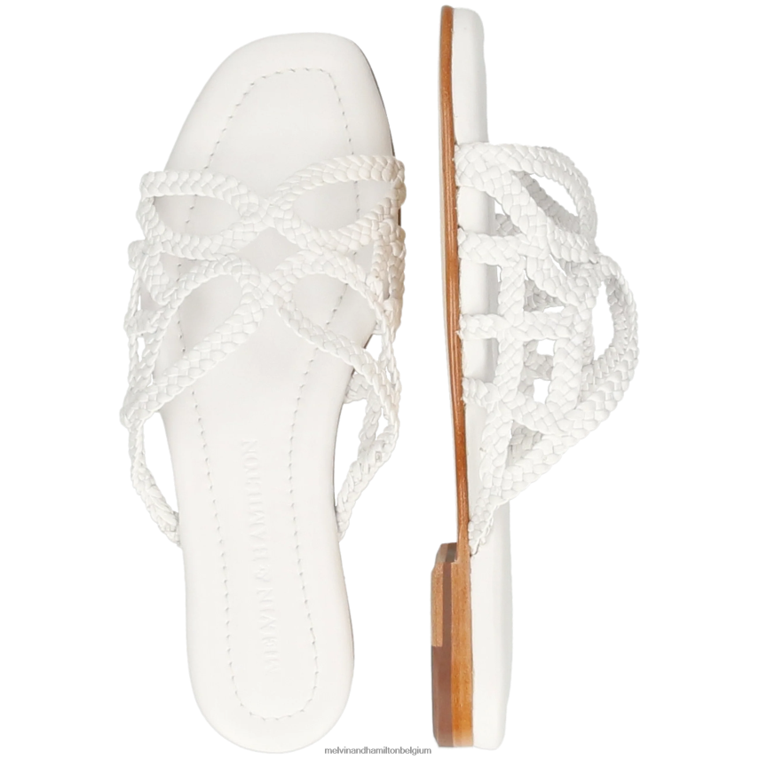 Melvin & Hamilton muilezels wit vrouwen Elodie 64 V488DN1555