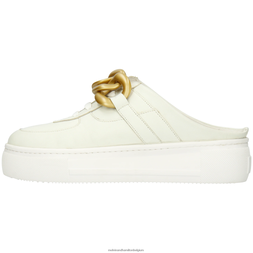 Melvin & Hamilton muilezels wit vrouwen barnsteen 24 V488DN1591