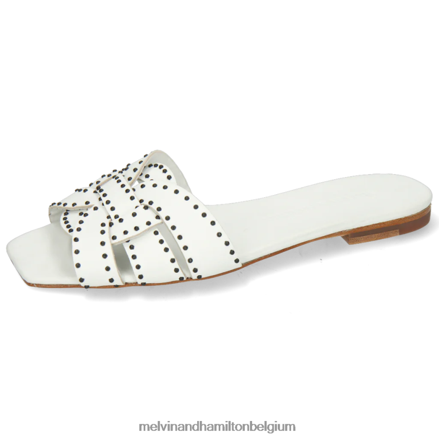 Melvin & Hamilton muilezels wit vrouwen sandrine 2 V488DN1748