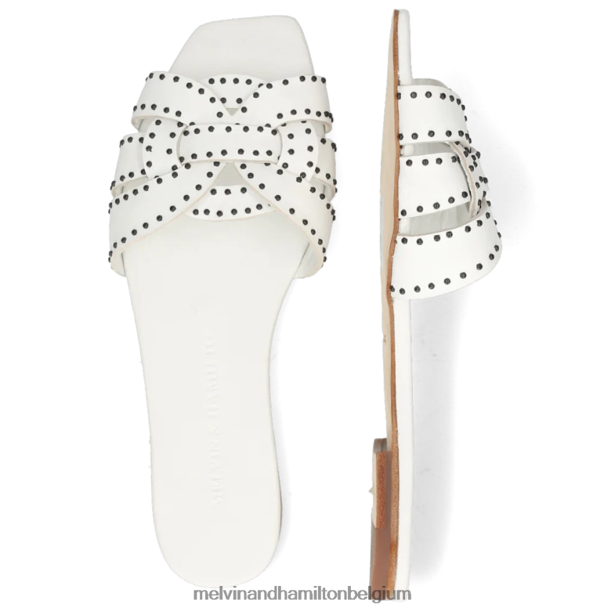 Melvin & Hamilton muilezels wit vrouwen sandrine 2 V488DN1748