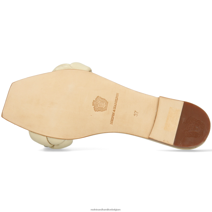 Melvin & Hamilton muilezels wit vrouwen sandrine 3 V488DN1619