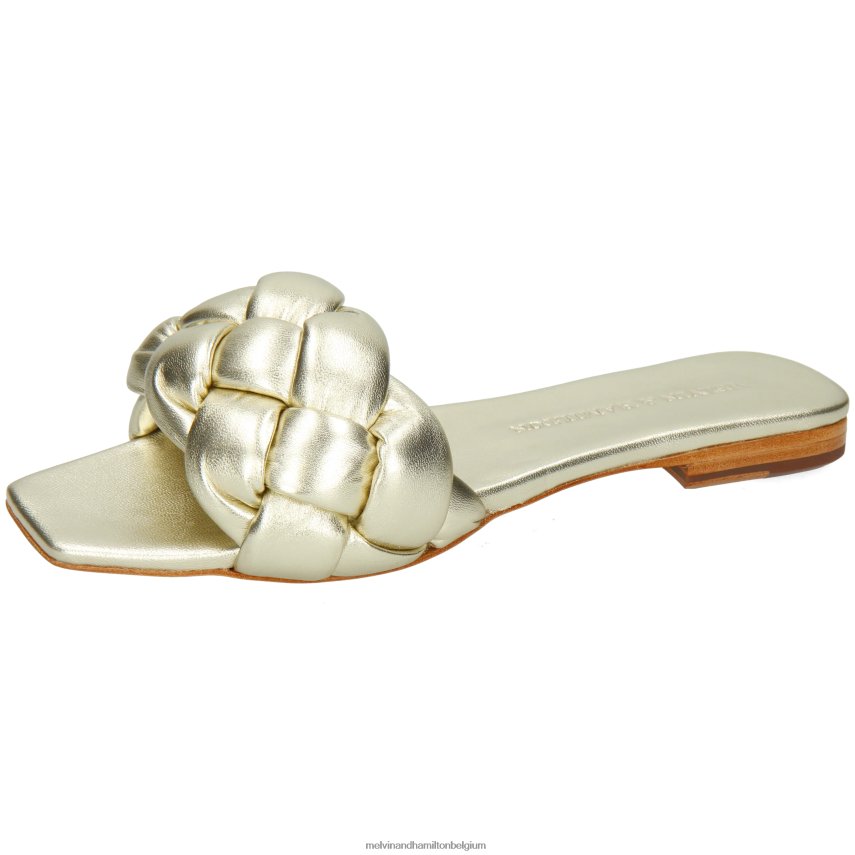 Melvin & Hamilton muilezels zilver vrouwen Brooke 10 V488DN1609