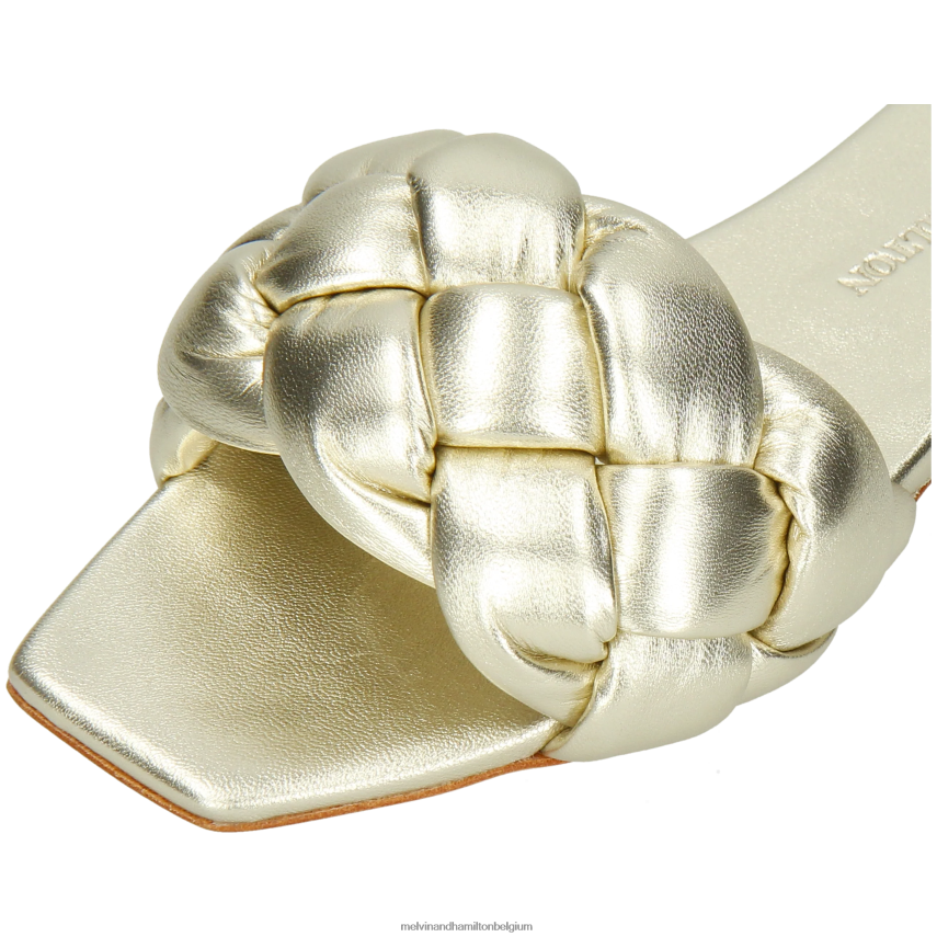 Melvin & Hamilton muilezels zilver vrouwen Brooke 10 V488DN1609