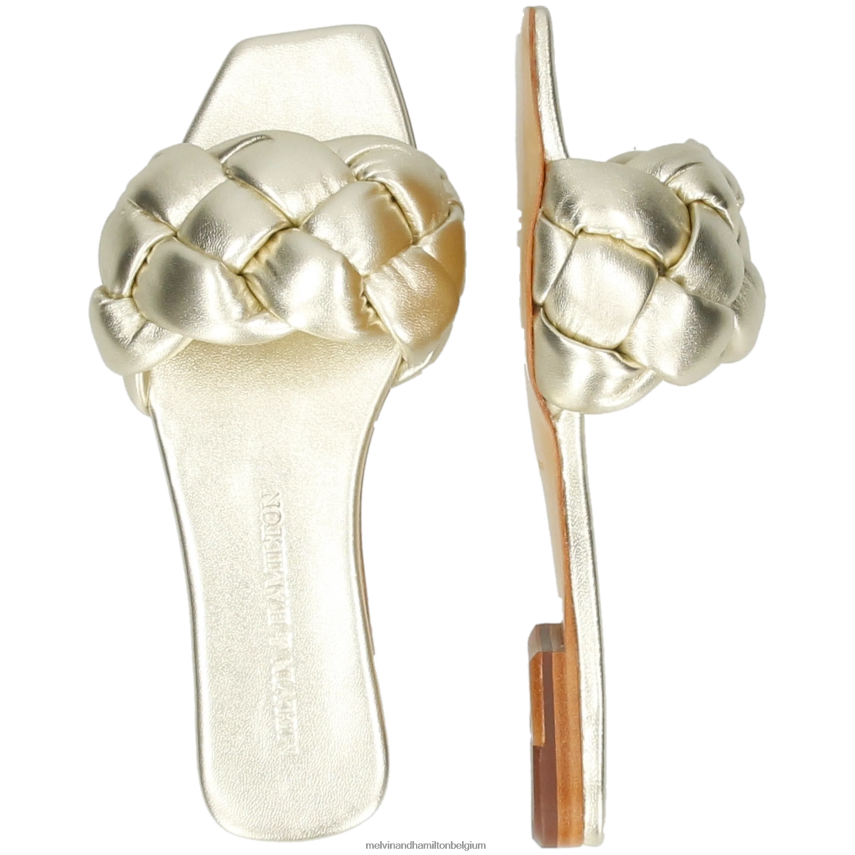 Melvin & Hamilton muilezels zilver vrouwen Brooke 10 V488DN1609