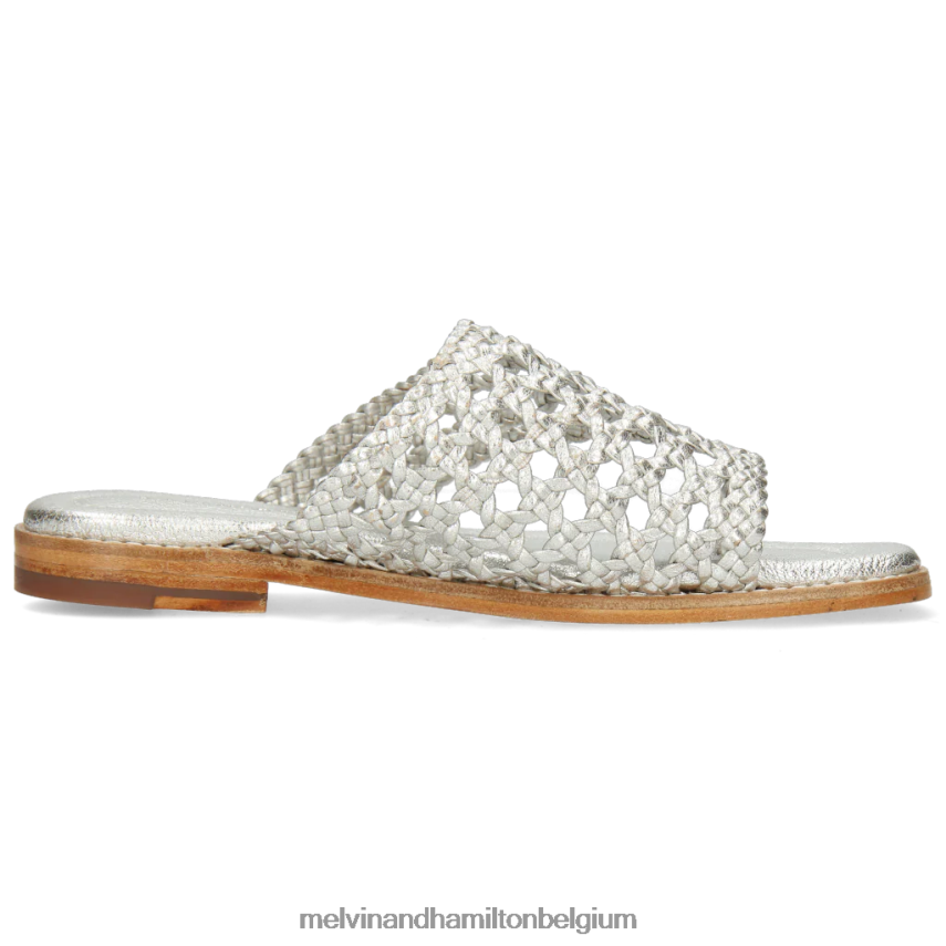 Melvin & Hamilton muilezels zilver vrouwen Elodie 16 V488DN1681