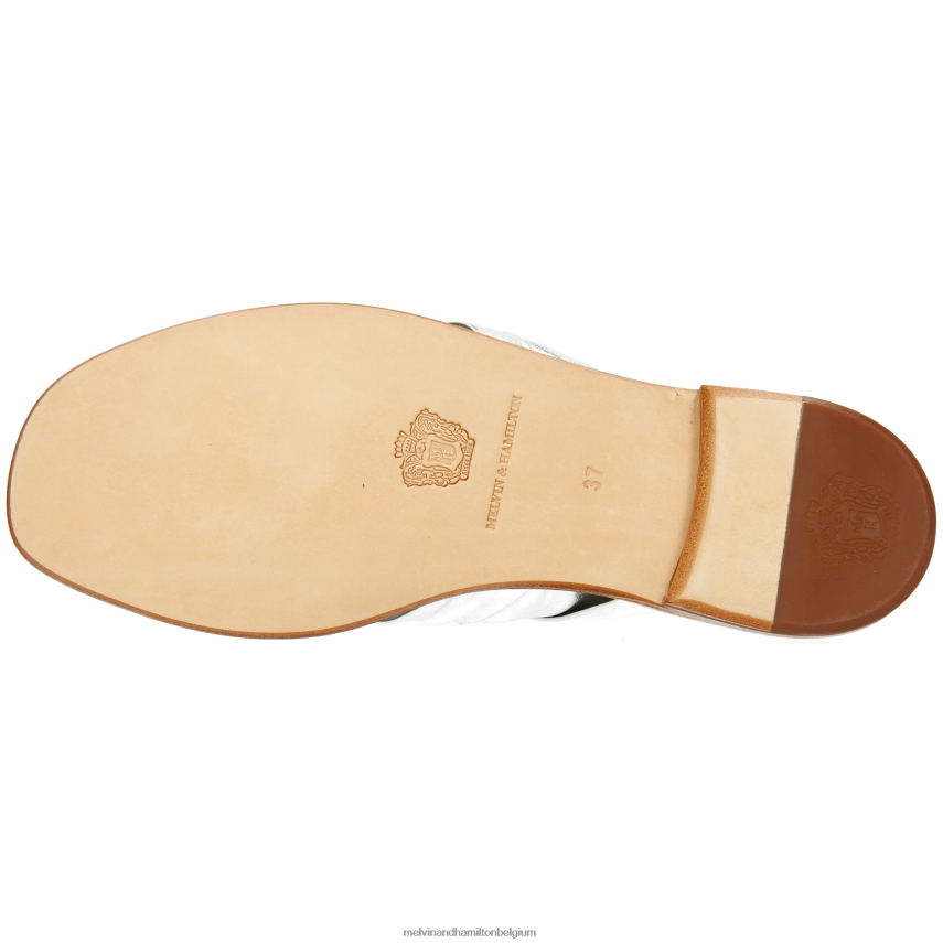 Melvin & Hamilton muilezels zilver vrouwen Elodie 22 V488DN1553