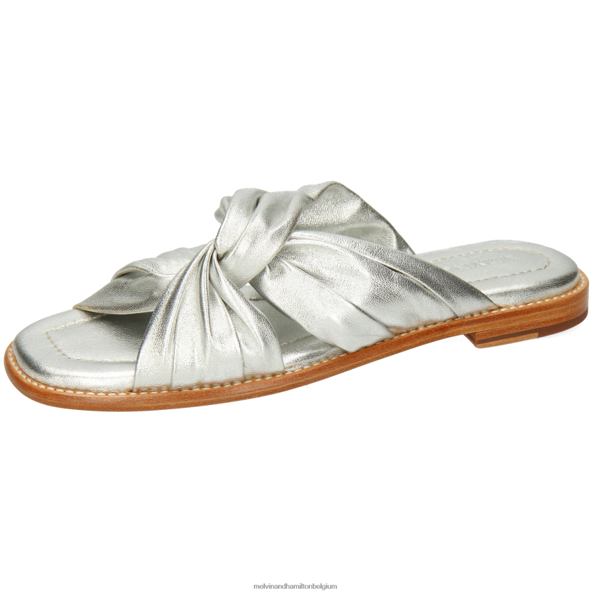 Melvin & Hamilton muilezels zilver vrouwen Elodie 22 V488DN1614