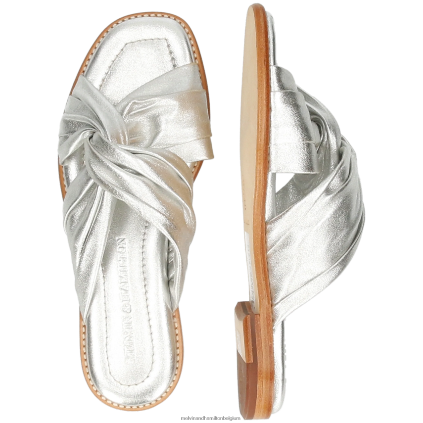 Melvin & Hamilton muilezels zilver vrouwen Elodie 22 V488DN1614