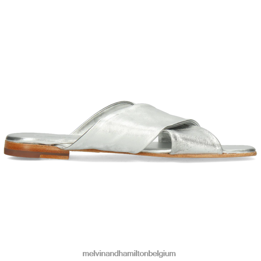 Melvin & Hamilton muilezels zilver vrouwen Elodie 47 V488DN1773