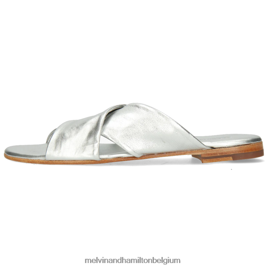 Melvin & Hamilton muilezels zilver vrouwen Elodie 47 V488DN1773