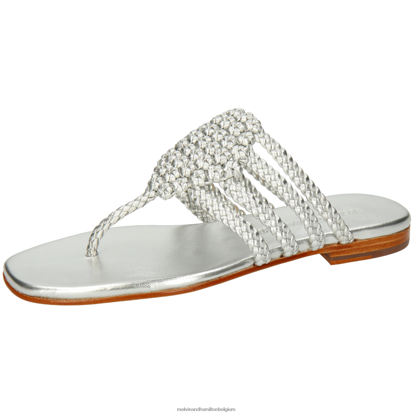 Melvin & Hamilton muilezels zilver vrouwen Elodie 61 V488DN1566