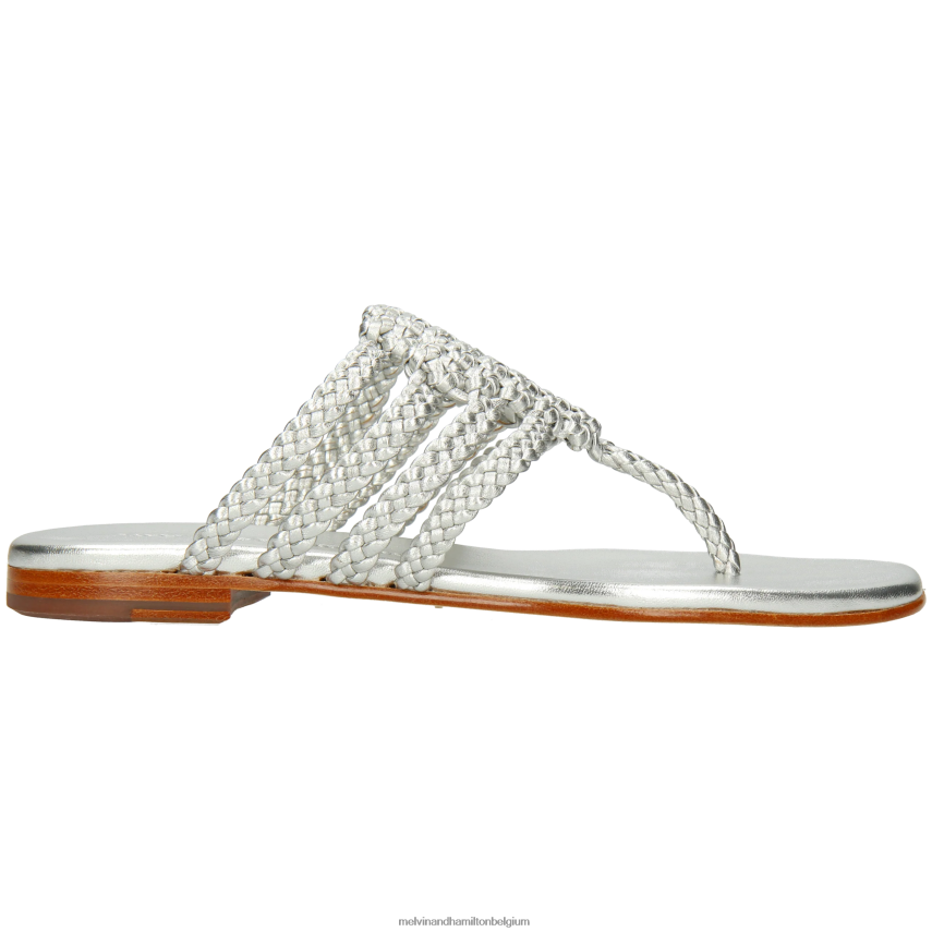 Melvin & Hamilton muilezels zilver vrouwen Elodie 61 V488DN1566