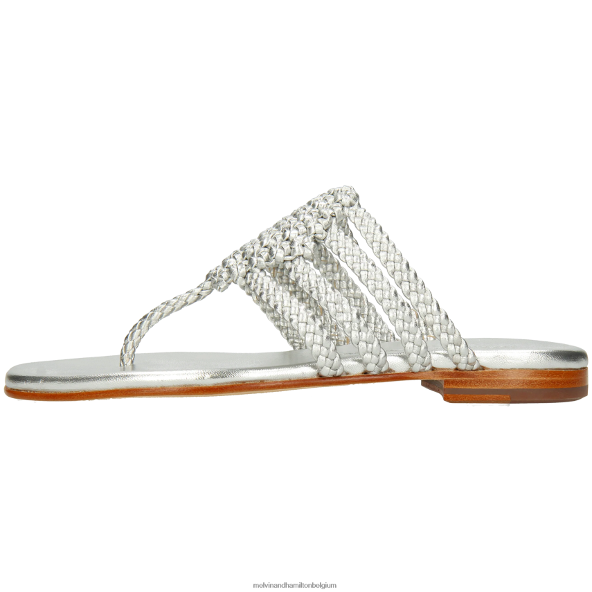 Melvin & Hamilton muilezels zilver vrouwen Elodie 61 V488DN1566