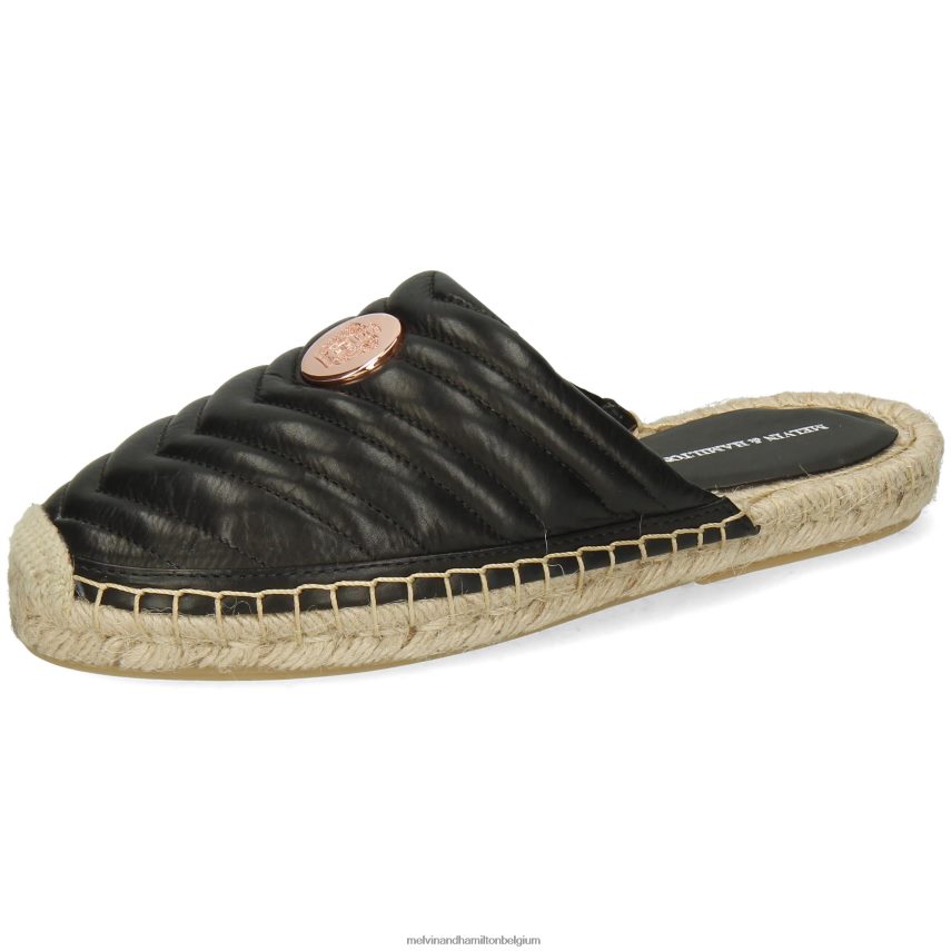 Melvin & Hamilton muilezels zwart vrouwen Bree 15 V488DN1688