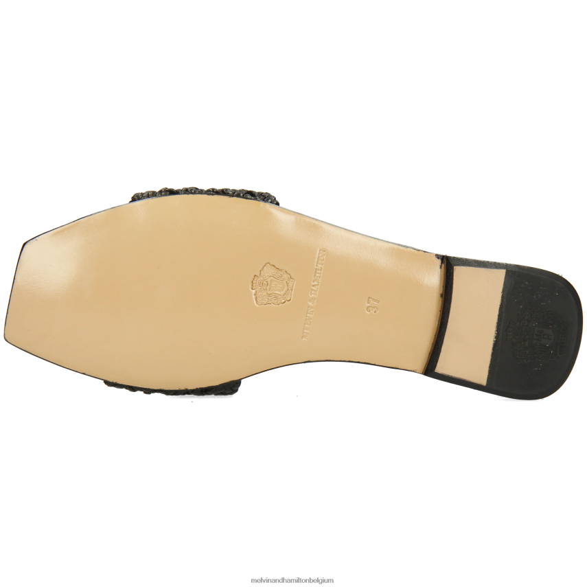 Melvin & Hamilton muilezels zwart vrouwen Brooke 12 V488DN1575