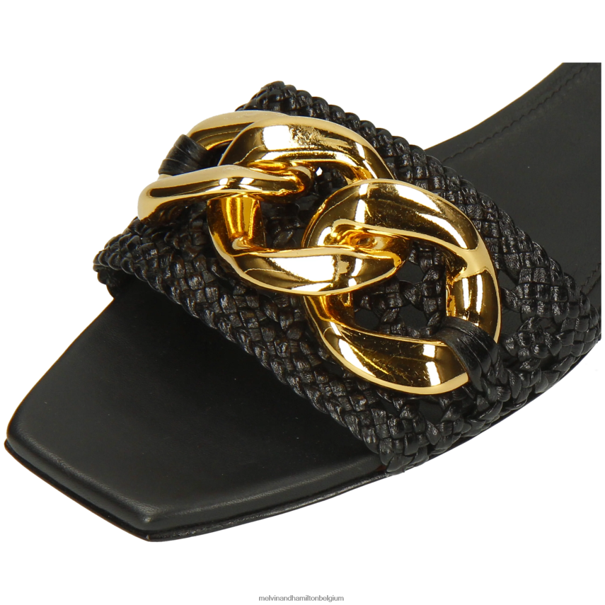 Melvin & Hamilton muilezels zwart vrouwen Brooke 12 V488DN1575