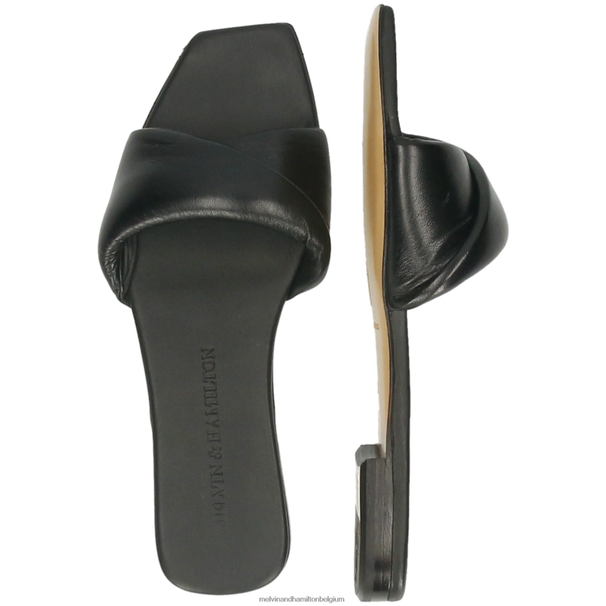 Melvin & Hamilton muilezels zwart vrouwen Brooke 13 V488DN1560