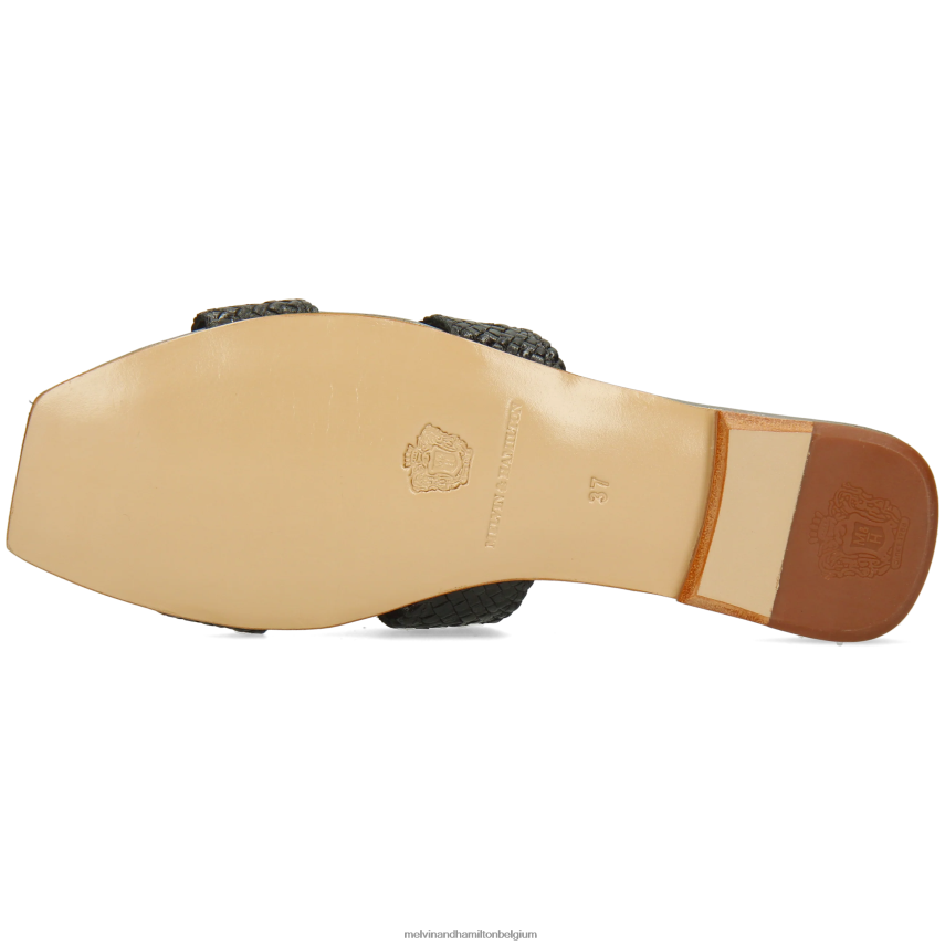 Melvin & Hamilton muilezels zwart vrouwen Brooke 16 V488DN1578