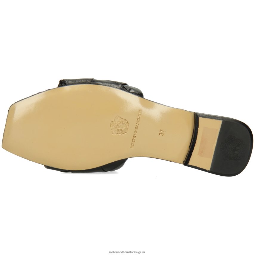 Melvin & Hamilton muilezels zwart vrouwen Brooke 9 V488DN1557