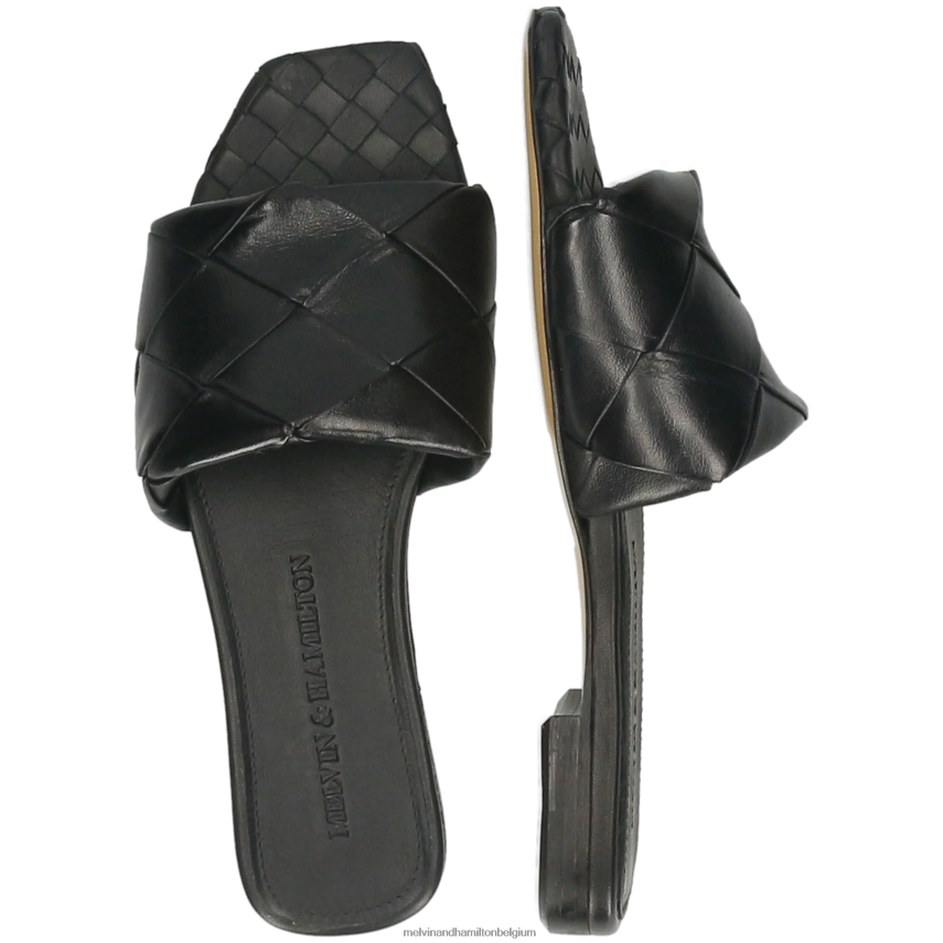 Melvin & Hamilton muilezels zwart vrouwen Brooke 9 V488DN1557