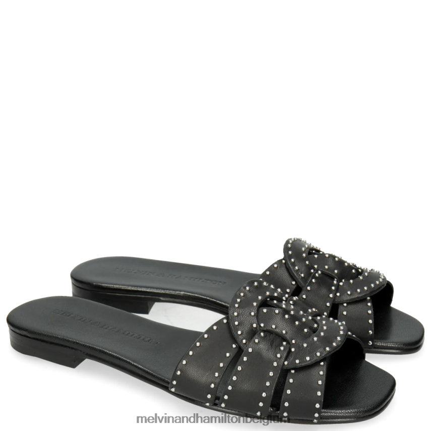 Melvin & Hamilton muilezels zwart vrouwen Elodie 13 V488DN1768