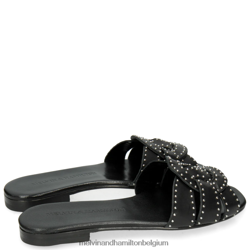 Melvin & Hamilton muilezels zwart vrouwen Elodie 13 V488DN1768