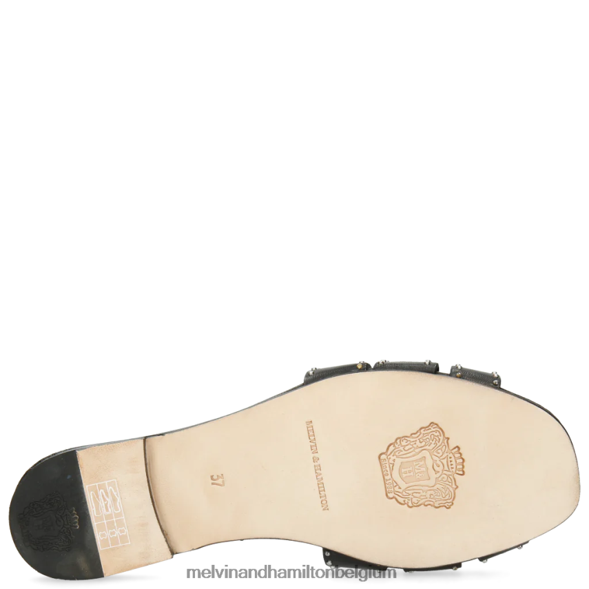 Melvin & Hamilton muilezels zwart vrouwen Elodie 13 V488DN1768