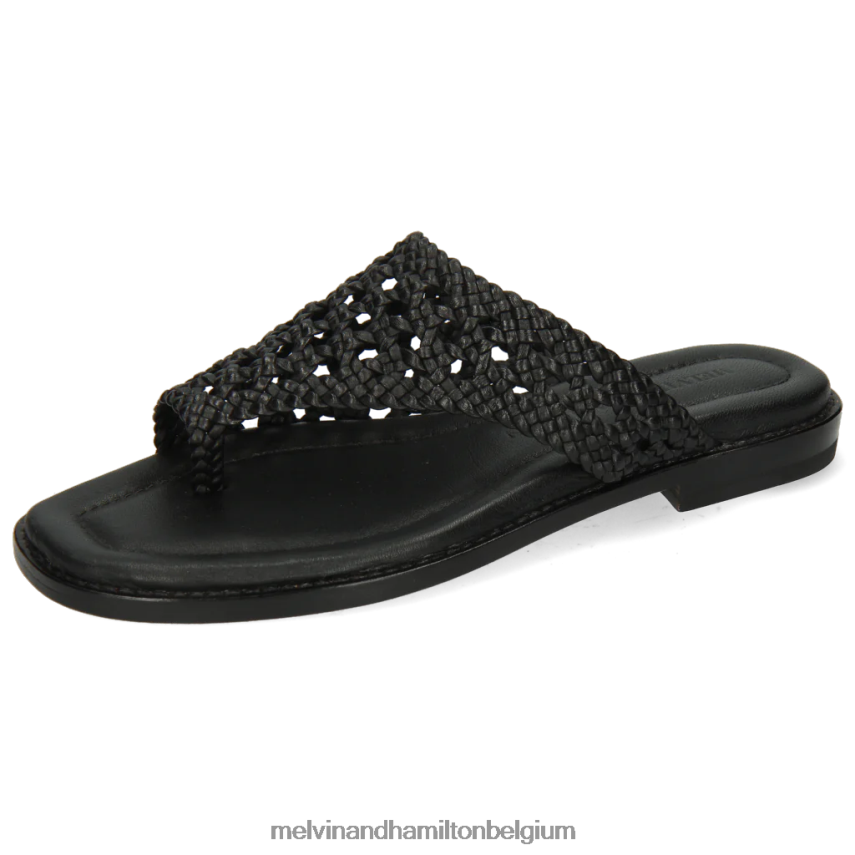 Melvin & Hamilton muilezels zwart vrouwen Elodie 16 V488DN1733