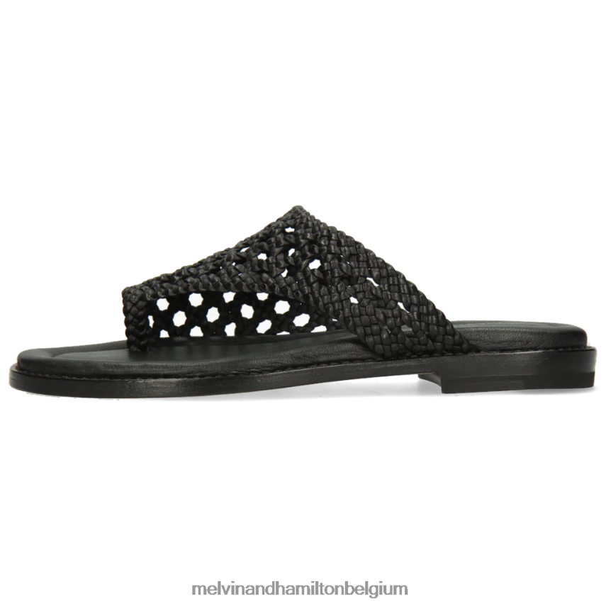 Melvin & Hamilton muilezels zwart vrouwen Elodie 16 V488DN1733