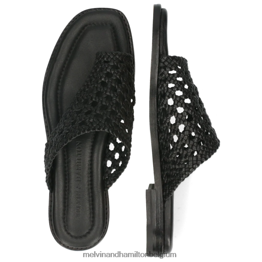 Melvin & Hamilton muilezels zwart vrouwen Elodie 16 V488DN1733