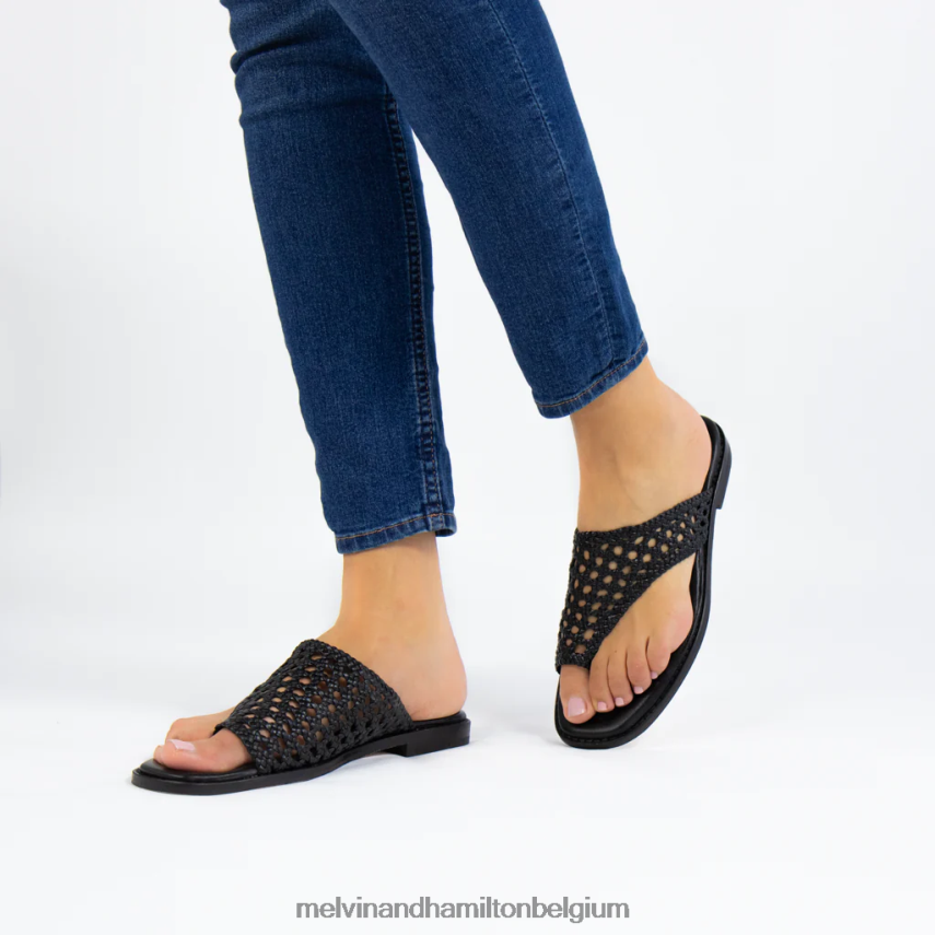 Melvin & Hamilton muilezels zwart vrouwen Elodie 16 V488DN1733