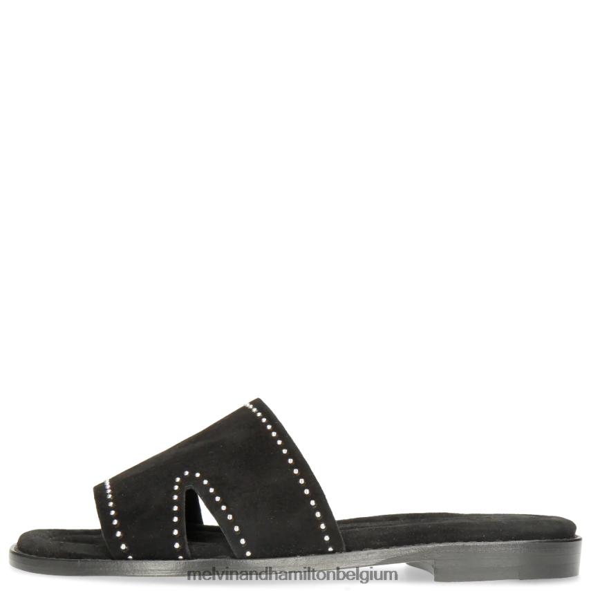 Melvin & Hamilton muilezels zwart vrouwen Elodie 20 V488DN1701