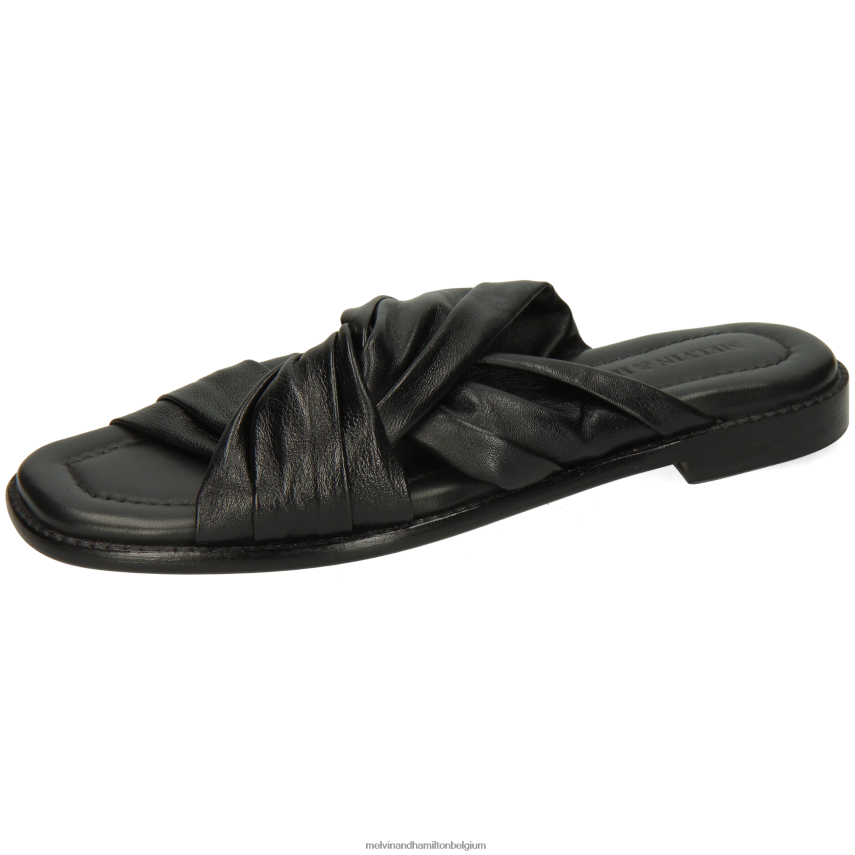 Melvin & Hamilton muilezels zwart vrouwen Elodie 22 V488DN1617