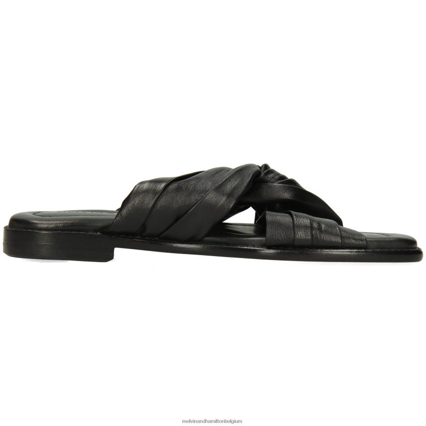 Melvin & Hamilton muilezels zwart vrouwen Elodie 22 V488DN1617