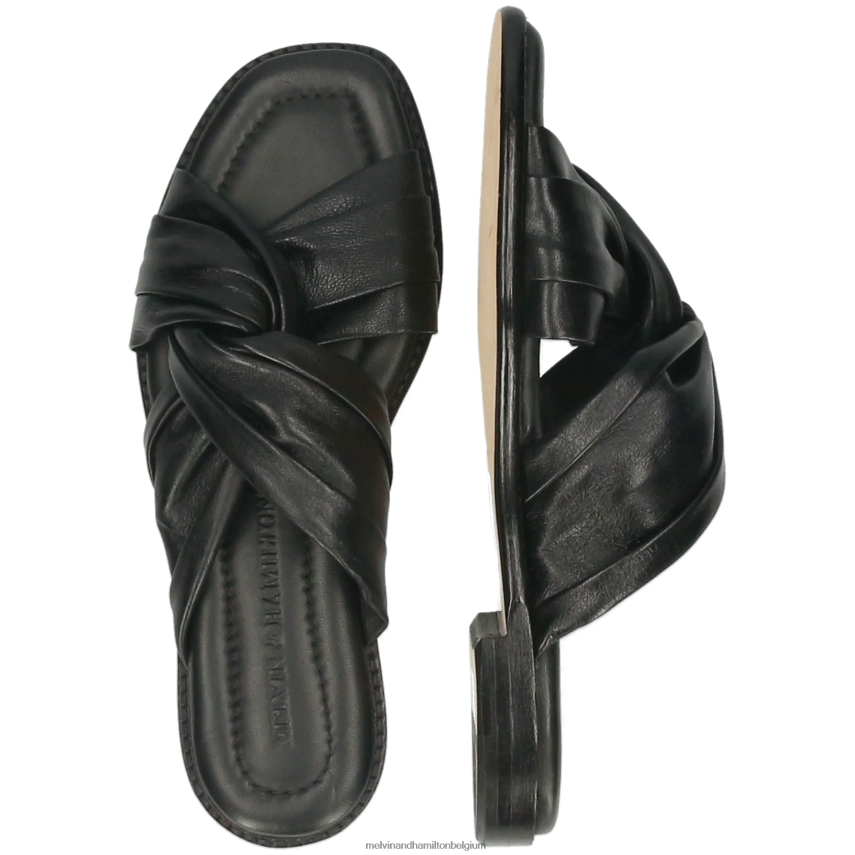 Melvin & Hamilton muilezels zwart vrouwen Elodie 22 V488DN1617