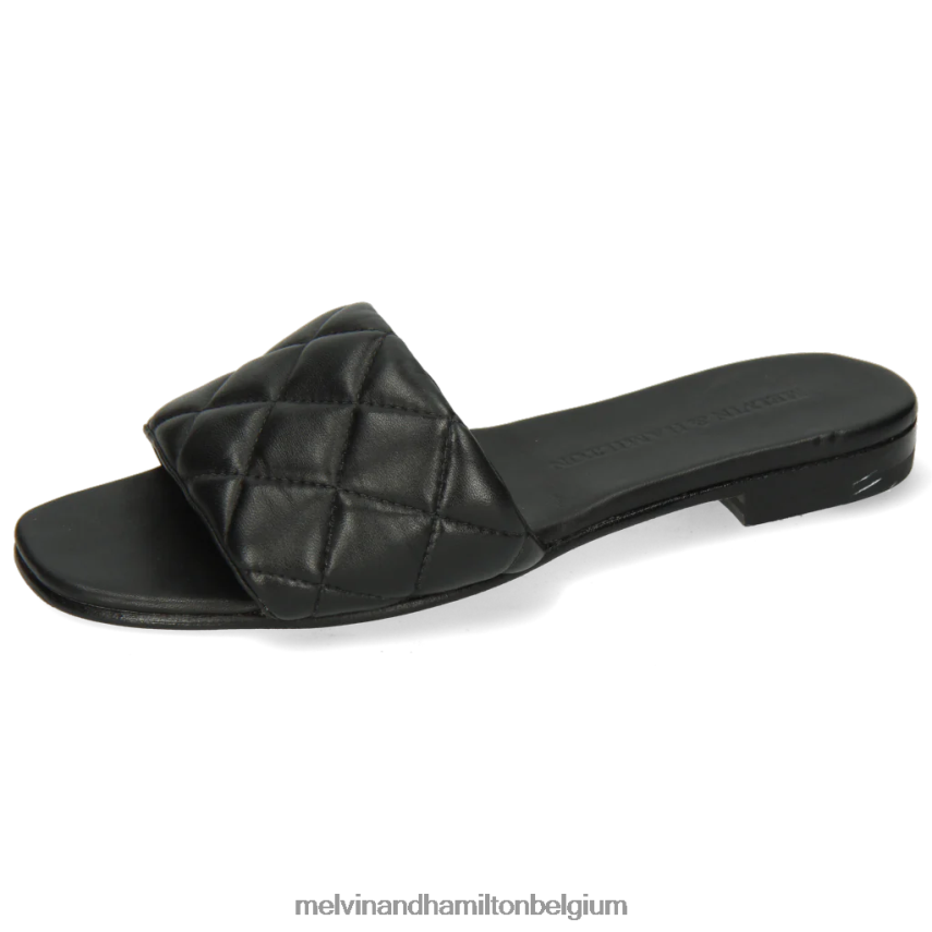 Melvin & Hamilton muilezels zwart vrouwen Elodie 37 V488DN1747