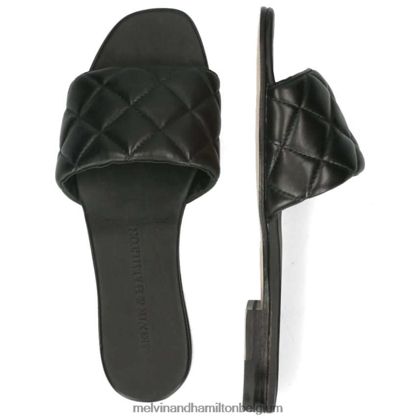 Melvin & Hamilton muilezels zwart vrouwen Elodie 37 V488DN1747