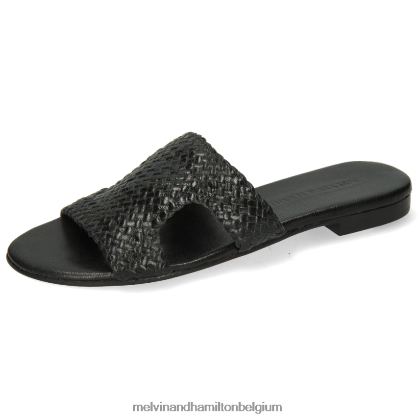 Melvin & Hamilton muilezels zwart vrouwen Hanna 74 V488DN1689